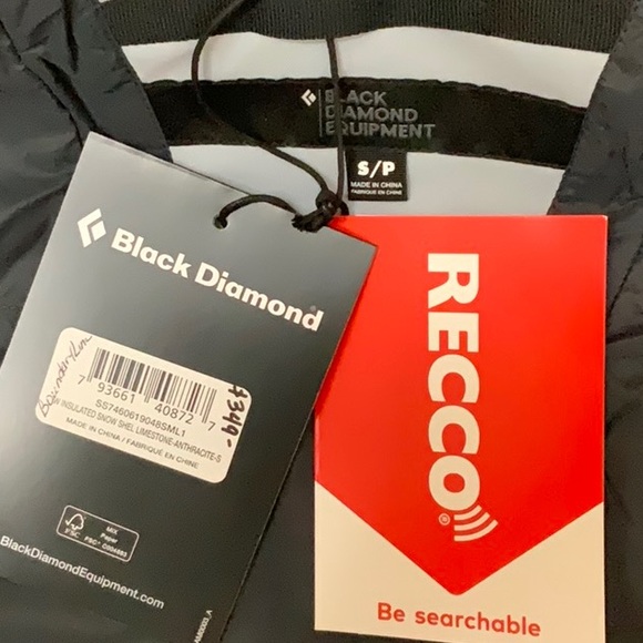 Black Diamond BOUNDARYLINE INSULATED JACKET - Limestone/Anthracite - Picture 12 of 16